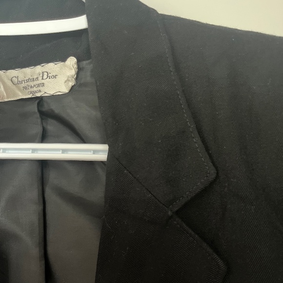 100% wool vintage Christian Dior blazer - Picture 1 of 8
